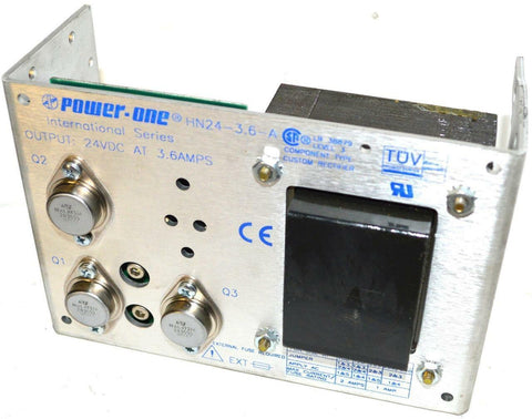 POWER ONE HN24-3.6-A POWER SUPPLY  24 VDC @ 3.6 AMPS