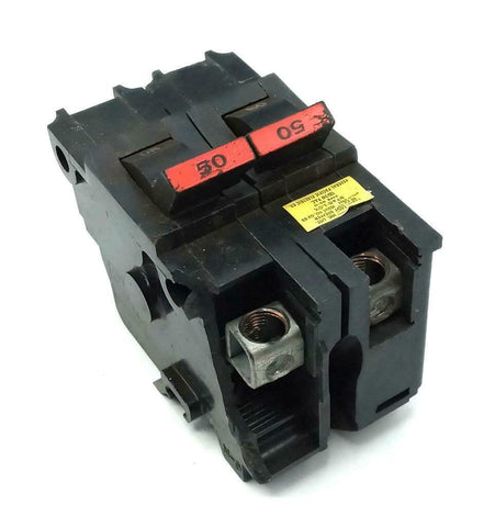 Federal Pacific Electric Stablok NA250 2 Pole Circuit Breaker 50A 240V