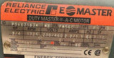 Reliance Electric P56X3163M Motor 3/4 HP 230/460V 3 Phase w/ M51A0627 Unibrake