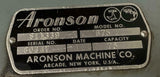 Aronson Machine Co B75 Positioner