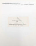 Barnes Engineering Company Model 11-201T Infrared Ref. Source Instruction Manual