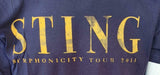 Anvil Organic Men's Sting Symphonicity Tour 2011 Short Sleeve Shirt Size Large