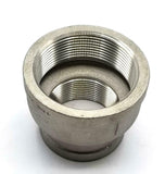 Merit Brass MB-316 Stainless Steel Reducer Coupling 2"X1-1/2"