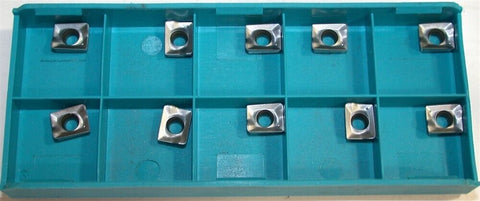 Lot of 10 New Ingersoll Carbide Milling Inserts APKT080308R IN1030