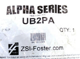 ZSI-Foster Alpha Series UB2PA Cushioned U-Bolts 2" NP 3/8" Thread