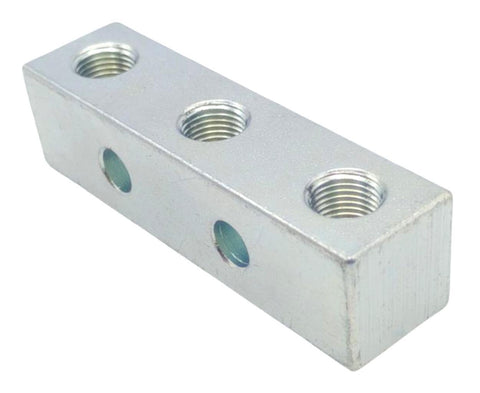 Lincoln 14771 Junction Block Group II Without Fitting 3-Inlet Style 2  2-3/4" L