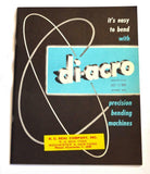 DI-ACRO D-BM PRECISION METALWORKING EQUIPTMENT BROCHURE