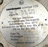 Contraves Covimat 105 CM 404 886-E Rotational Viscometer Head 10 20 10-200