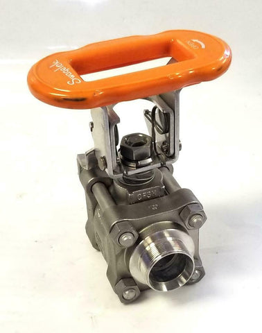 Swagelok SS-65TS16-LLK-NL Ball Valve 2200 PSI 1"