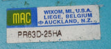 MAC PR63D-25HA Pneumatic Sandwich Pressure Regulator 0-150 PSI
