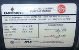 New Emerson U.S. Motors  D13B2N4Z9  S55PZM-7840  Split Phase AC Motor 1/3 HP
