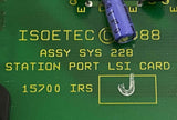 Isoetec 15700 Executone IRS Station Port LSI Card Assy Sys 228
