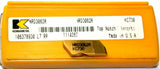 Lot of 4 Kennametal Top Notch 3.18mm x 6.35mm RH Grooving Insert NRD3062R KC730