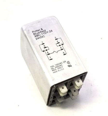 Potter & Brumfield ABC-11DY-24 Relay 24VDC