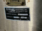 Dri Air RH100 Stainless Steel Drying Hopper 100 LB Capacity Cart Mounted