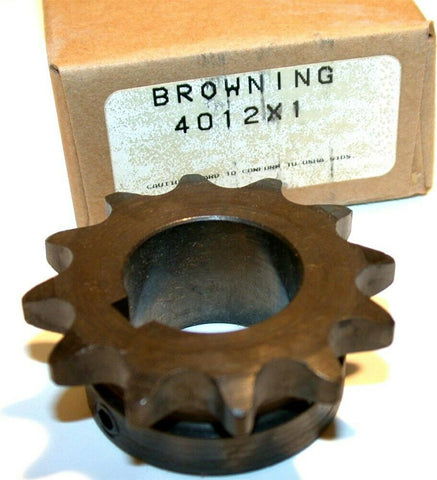 New Browning Sprockets 12 Teeth 1" Bore 4012X1