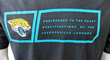 Nike Dri Fit Men's Jacksonville Jaguars Engineered Black Short Sleeve Shirt