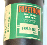 BUSSMAN FUSETRON FRN-R 150  DUAL ELEMENT  TIME DELAY 150 AMP 600 VAC