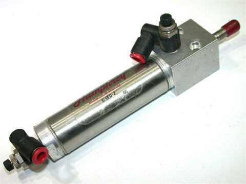 NEW HUMPHREY 2" STROKE STAINLESS AIR CYLINDER 6-BFD-2