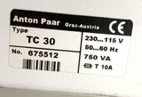 Anton Paar Physica TC-30 Temperature Control Unit 115/230 Volts