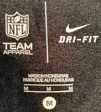 Nike NFL Team Apparel Men's Dri-Fit Carolina Panthers Black Shirt Size Medium