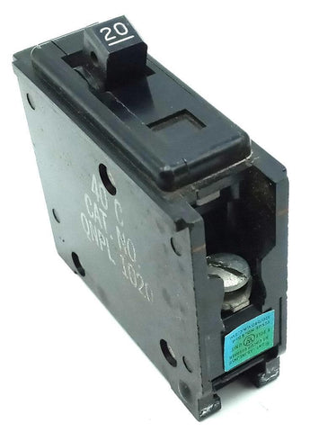Lot of (4) Westinghouse QNPL1020 1 Pole Circuit Breaker 20A 240VAC 1 PH