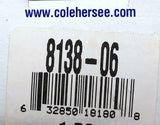 Cole Hersee 8138-06 Standard Black Knob Imprinted Lights