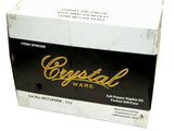 NEW CRYSTALWARE SALT PEPPER NAPKIN KIT 500/CASE  (250 AVAILABLE)