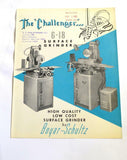BOYAR-SCHULTZ 6-18 SURFACE GRINDER BROCHURE