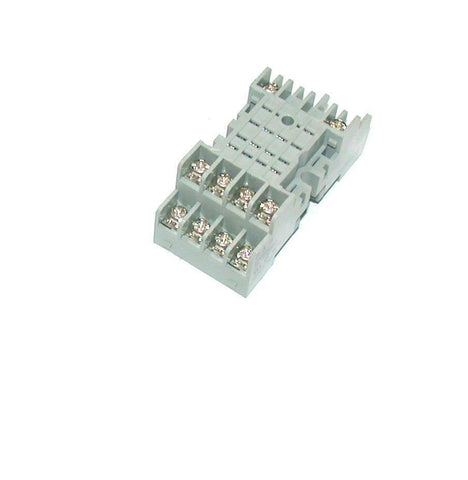 NEW POTTER & BRUMFIELD  27E89   RELAY SOCKET DIN RAIL MOUNT 7 AMP 300 VAC 14-PIN