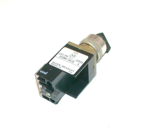 ALLEN BRADLEY  800MR-HX2B   2-POSITION MAINTAINED SELECTOR SWITCH 10 AMP