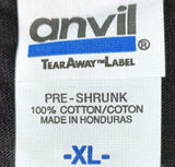 Anvil Men's Tool Eye Graphic Black Short Sleeve Shirt Size X-Large
