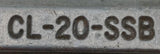 Lot of (2) Carr-Lane CL-20-SSB Spring Stop Button