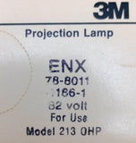 3M 78-8011-1186-1 Genuine Projection Lamp Replacement Bulb 82V ENX