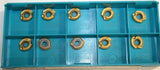 10 New Ingersoll Carbide Tin Coated 3/8" Ball Nose Milling Insert BDEH32R01 555
