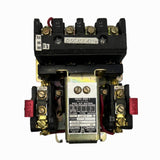 Square D 8536 CA0-2 Series B Magnetic Motor Starter Overload 110/220 VAC