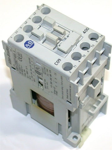 ALLEN BRADLEY CONTACTOR 24VDC COIL 100-C09D*400