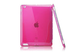 New iSkin Solo Smart Case for iPad 2, 3 & 4, Pink ID3SLM-PK4- FREE SHIPPING