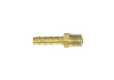 New Unbranded  10111  Straight Brass Barb Fitting 1/4" Hose X 1/8 NPT