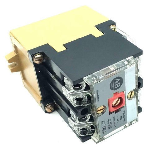Allen-Bradley 700-P400A1 Ser. D Type P Control Relay 115-120V 50/60HZ