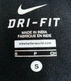 Nike Dri Fit Women's Detroit Lions Defend The Den Black Short Sleeve Shirt Small