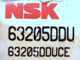 NSK 63205DDU Radial Deep Groove Ball Bearing 25mm x 52mm x 20.6mm Round Bore