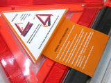 NEW Superex 21-366 SAFETO GO Orange Roadside Warning Triangle