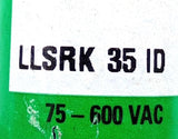 Lot of (3) Littelfuse LLSRK 35 ID Time Delay Indicator Fuse 35A 75-600VAC