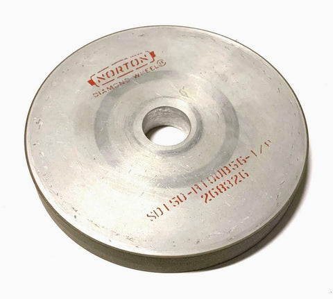 New Norton SD150-R100B56-1/8 Diamond Grinding Wheel 1-6 X 3/4" X 1"