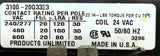 Products Unlimited 3100-20Q3323 Contactor 24 VAC Coil