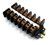 Square D 1828-B27 Terminal Block 7-Position W/Din Rail