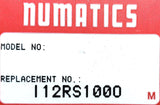 Numatics 112RS1000 Solenoid Valve With Pins With Gauge 214-103A