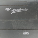 GBC Shredmaster 80S High Capacity Paper Shredder 115V Straight-Cut