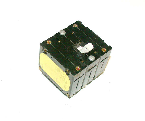 AIRPAX  APG666-1-62-752-09  3-POLE CIRCUIT BREAKER 7.5 AMP 250 VAC